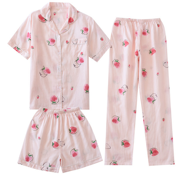 Novi model trodijelne ženske pidžame