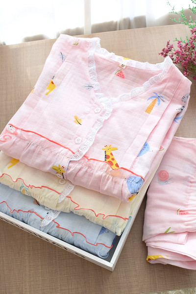 Novi model ženske pidžame sa printom u boji - dvodijelni