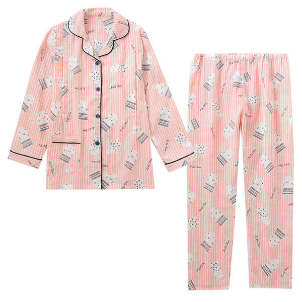 Novi model ženske pidžame sa printom u boji - dvodijelni