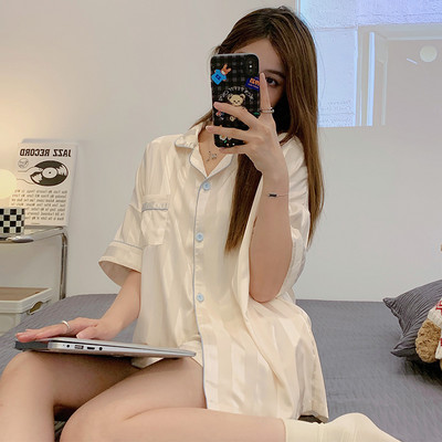 Летни дамски пижами няколко модела с къс ръкав