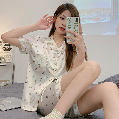 Летни дамски пижами няколко модела с къс ръкав