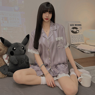 Летни дамски пижами няколко модела с къс ръкав