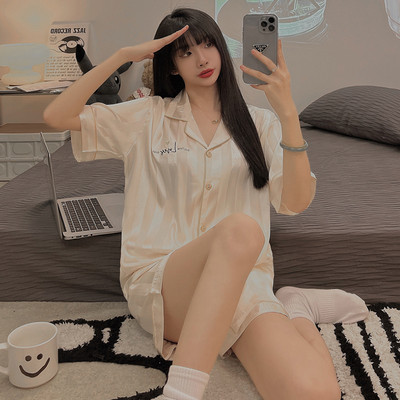 Летни дамски пижами няколко модела с къс ръкав