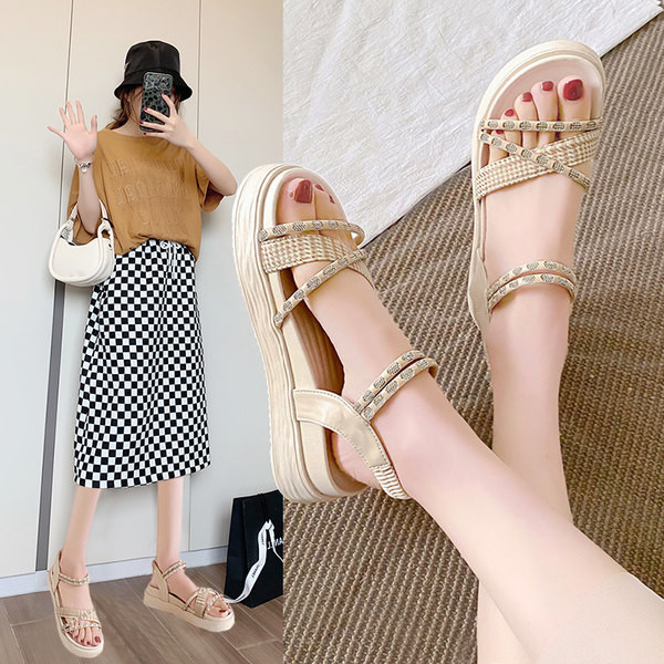 Γυναικεία casual φλατ σανδάλια