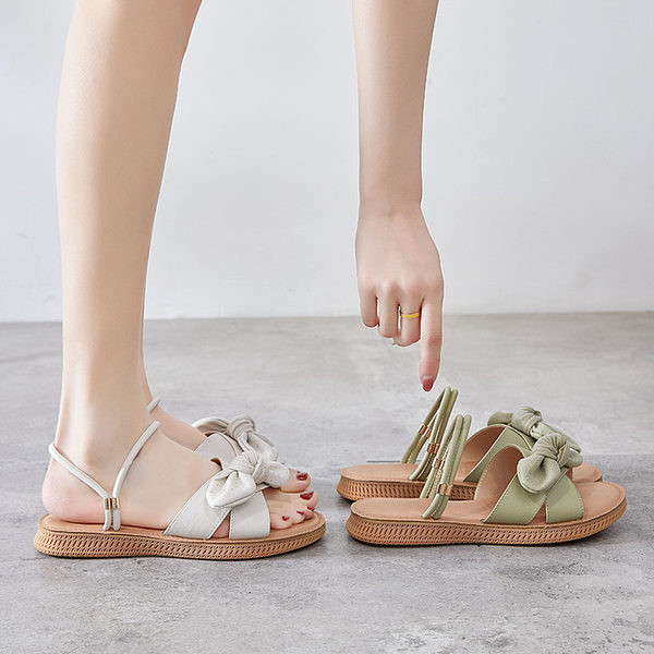 Ležerne ženske sandale sa trakom - dvije boje