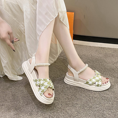 Casual σανδάλια για γυναίκες με πέρλες