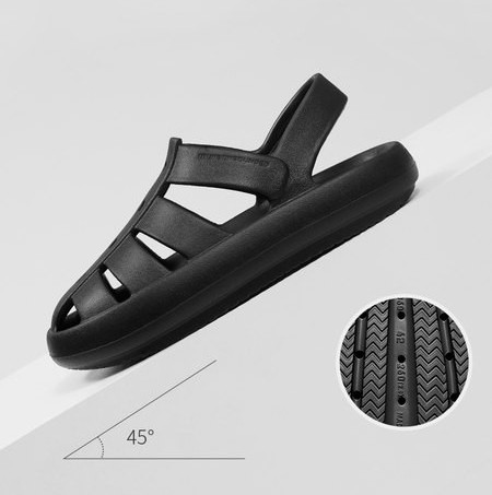 Ženske gumene sandale sa ravnim đonom - više boja