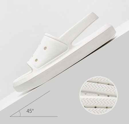 Casual πέδιλα από καουτσούκ με επίπεδη σόλα