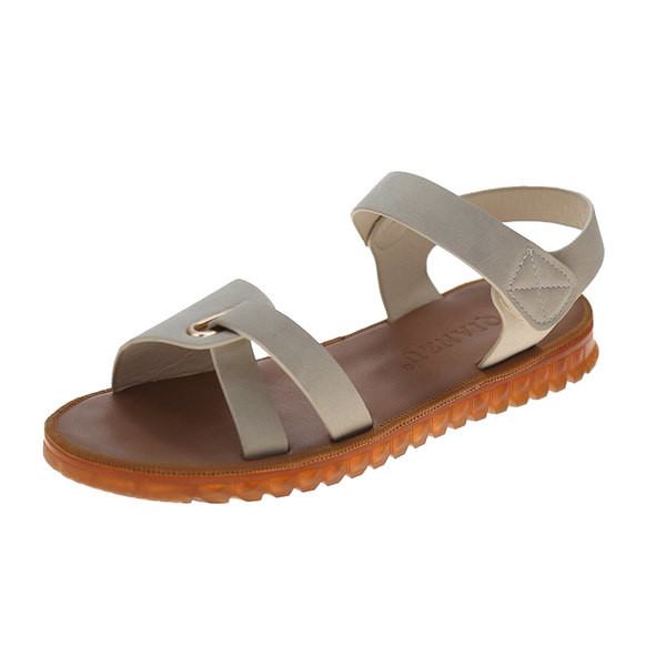 Novi model ženskih sandala sa ravnim đonom - kopčanje na čičak