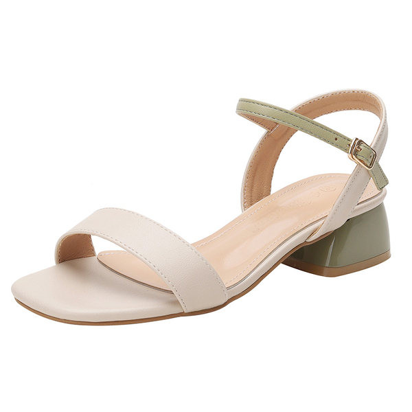 Casual γυναικεία πέδιλα από οικολογικό δέρμα