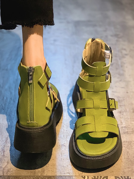 Ženske casual sandale sa ravnim đonom - tri boje