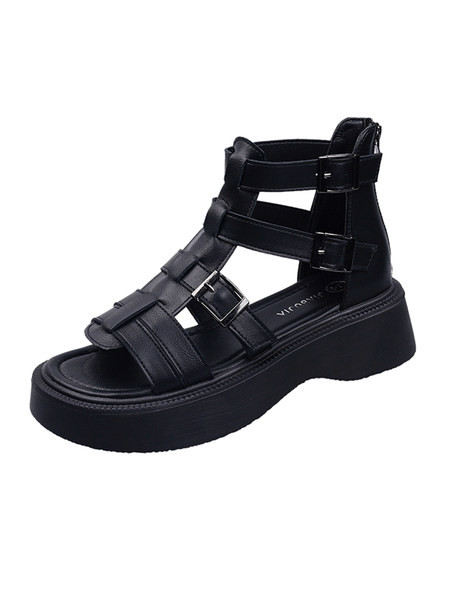 Ženske casual sandale sa ravnim đonom - tri boje