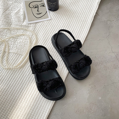 Casual σανδάλια με 3D κορδέλες