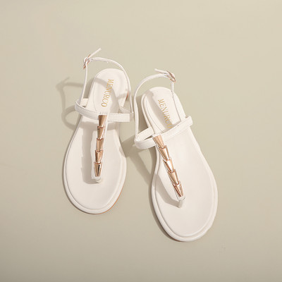 Νέο μοντέλο γυναικεία σανδάλια με λουράκια από οικολογικό δέρμα - τρία χρώματα