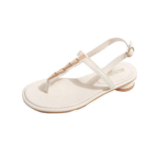 Νέο μοντέλο γυναικεία σανδάλια με λουράκια από οικολογικό δέρμα - τρία χρώματα