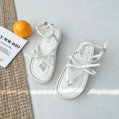 Γυναικεία πέδιλα casual με έκο δερμάτινα λουράκια σε τρία χρώματα