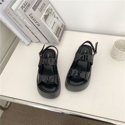 Casual γυναικεία πέδιλα με αγκράφα