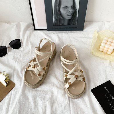 Casual σανδάλια για γυναίκες με τραχιά σόλα