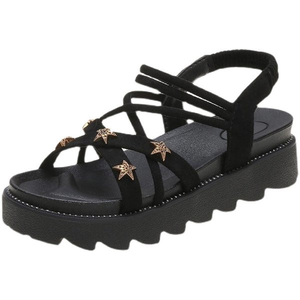 Casual σανδάλια για γυναίκες με τραχιά σόλα