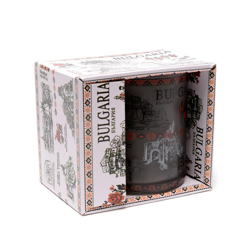 Чаша за чай, България, Стъклена, Матирана