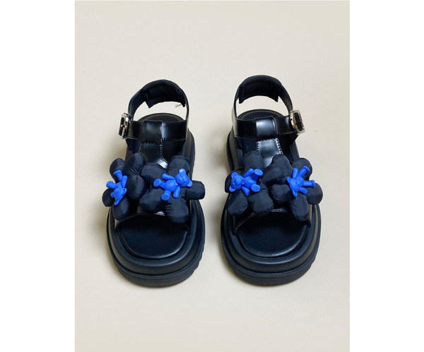 Γυναικεία πέδιλα με ψηλή σόλα 5,5cm νέο μοντέλο