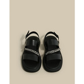 Ženske ležerne sandale s lancem