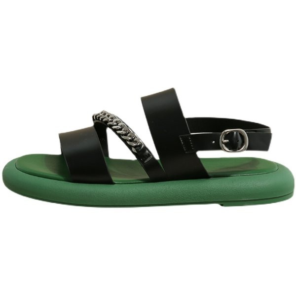 Ženske ležerne sandale s lancem