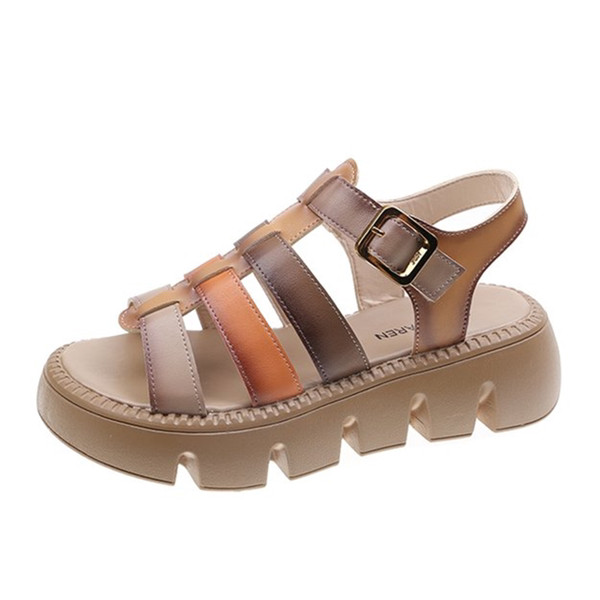 Novi model ženskih sandala sa grubim đonom - tri boje