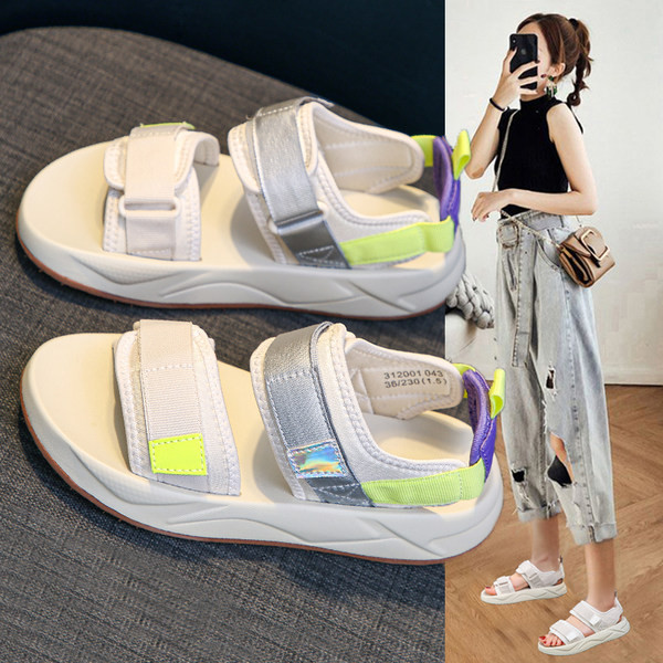 Sportsko-casual sandale s čičak zakrpama