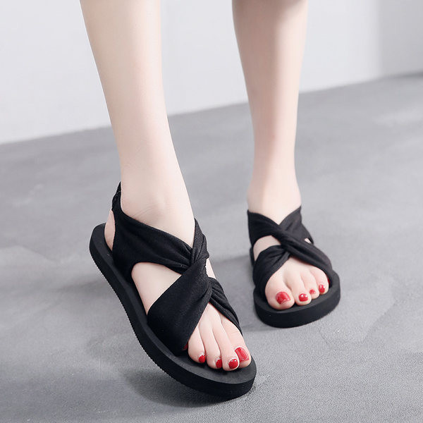 Γυναικεία casual πέδιλα με φλατ σόλα - δύο μοντέλα