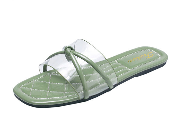 Γυναικείες casual παντόφλες με επίπεδη σόλα