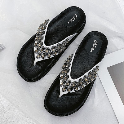 Νέο μοντέλο γυναικείες παντόφλες με πέτρες