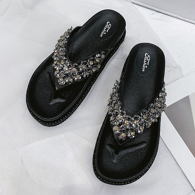 Νέο μοντέλο γυναικείες παντόφλες με πέτρες