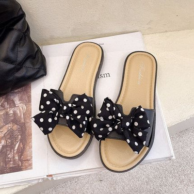 Casual παντόφλες με υφασμάτινη κορδέλα - δύο μοντέλα