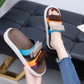 Casual papuče s ravnim potplatom - više boja