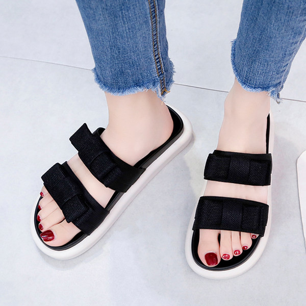 Casual papuče s ravnim potplatom - više boja