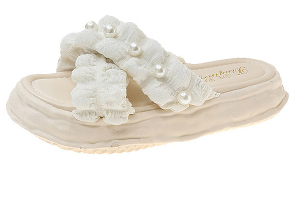 Ženske papuče sa perlama više modela