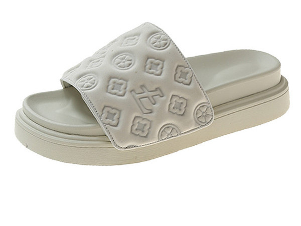 Γυναικείες casual παντόφλες με ψηλή σόλα 4cm