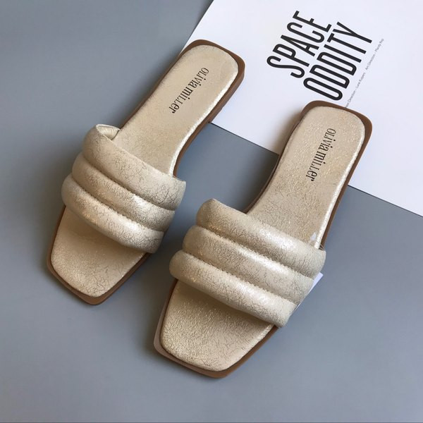 Casual ženske papuče od eko kože