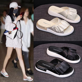 Νέο μοντέλο γυναικείες παντόφλες με επίπεδη σόλα