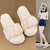 Γυναικείες casual παντόφλες με επίπεδη σόλα