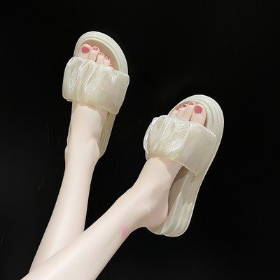 Γυναικείες casual παντόφλες με επίπεδη σόλα