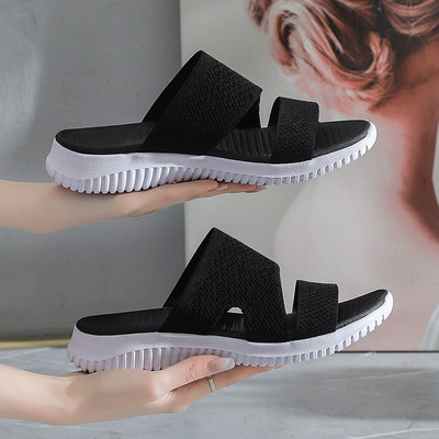 Casual ženske tekstilne papuče u tri boje