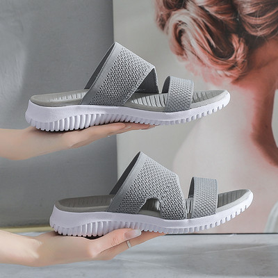 Casual ženske tekstilne papuče u tri boje