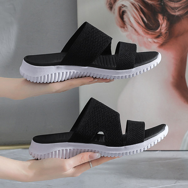 Casual ženske tekstilne papuče u tri boje