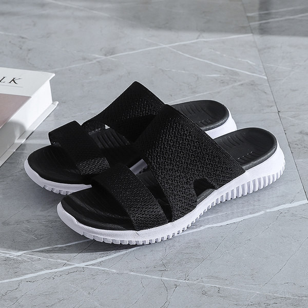 Casual ženske tekstilne papuče u tri boje