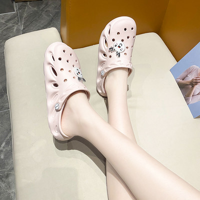 Ženske casual papuče sa grubim potplatom - tip crocs