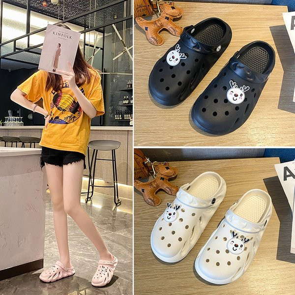 Ženske casual papuče sa grubim potplatom - tip crocs