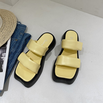 Γυναικείες παντόφλες Fashion Square Eco Leather