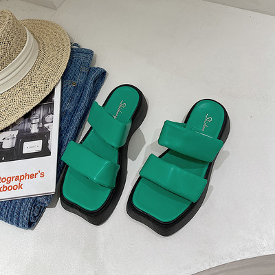 Γυναικείες παντόφλες Fashion Square Eco Leather